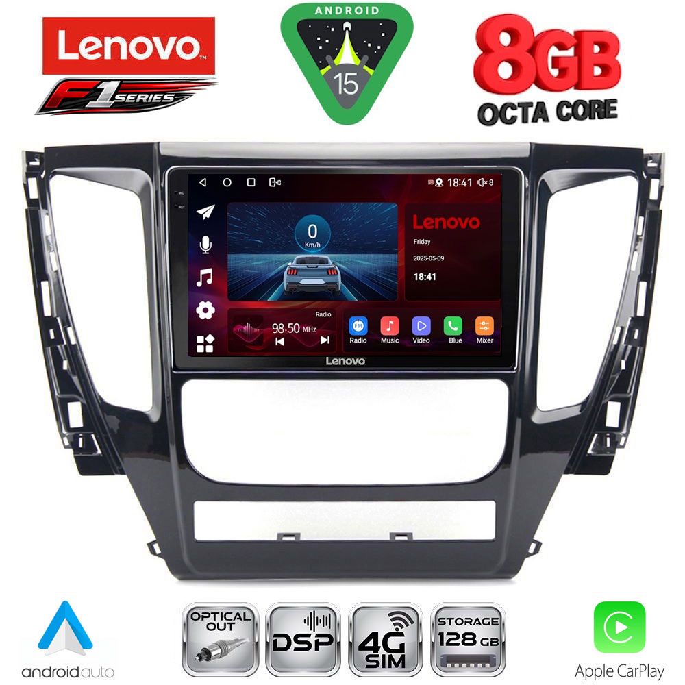 LENOVO SSR 10447A_CPA (9inc) MULTIMEDIA TABLET for MITSUBISHI PAJERO mod. 2013-2020 LENOVO SSR 10447A_CPA (9inc) MULTIMEDIA TABLET for MITSUBISHI PAJERO mod. 2013-2020