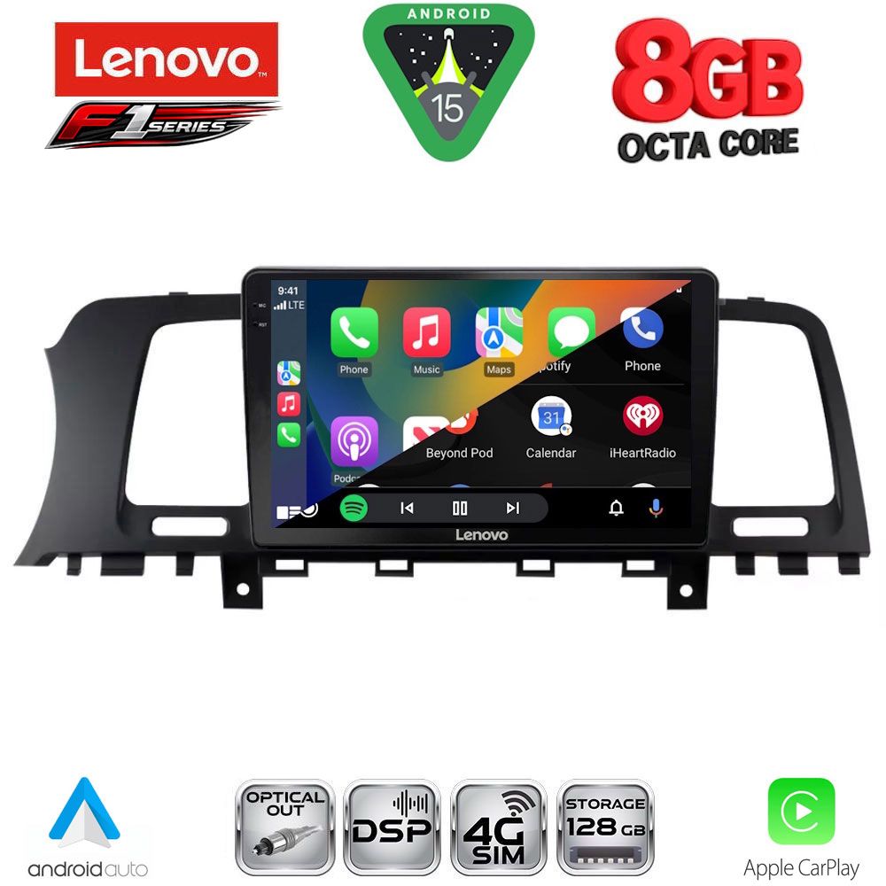 LENOVO SSR 10462_CPA (9inc) MULTIMEDIA TABLET for NISSAN MURANO mod. 2007-2014 LENOVO SSR 10462_CPA (9inc) MULTIMEDIA TABLET for NISSAN MURANO mod. 2007-2014
