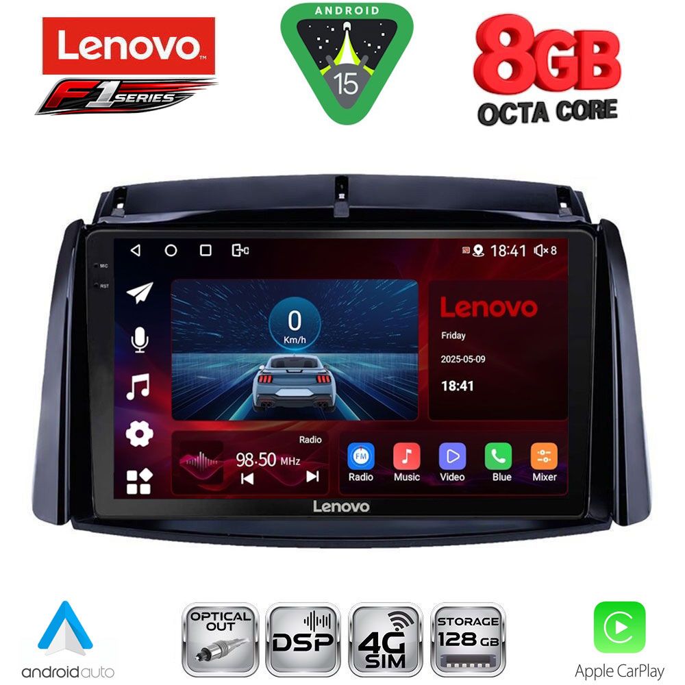 LENOVO SSR 10551_CPA (9inc) MULTIMEDIA TABLET for RENAULT KOLEOS mod. 2006-2016 LENOVO SSR 10551_CPA (9inc) MULTIMEDIA TABLET for RENAULT KOLEOS mod. 2006-2016