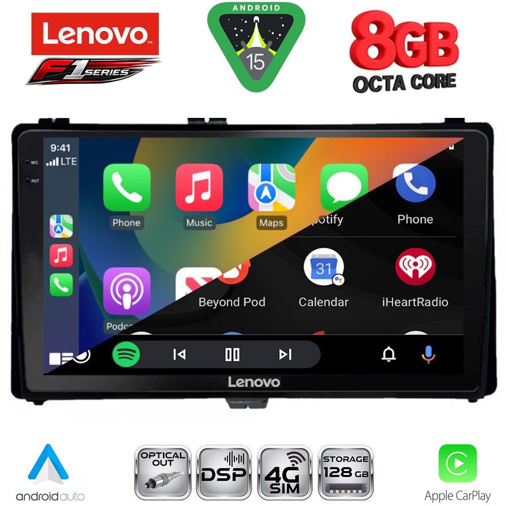 LENOVO SSR 10703_CPA (9inc) MULTIMEDIA TABLET for TOYOTA AURIS mod. 2015-2021 – AYGO X mod. 2022-2026 – COROLLA mod. 2017-2019 LENOVO SSR 10703_CPA (9inc) MULTIMEDIA TABLET for TOYOTA AURIS mod. 2015-2021 – AYGO X mod. 2022-2026 – COROLLA mod. 2017-2019