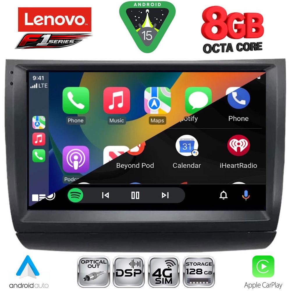 LENOVO SSR 10728_CPA (9inc) MULTIMEDIA TABLET for TOYOTA PRIUS mod. 2003-2009 LENOVO SSR 10728_CPA (9inc) MULTIMEDIA TABLET for TOYOTA PRIUS mod. 2003-2009