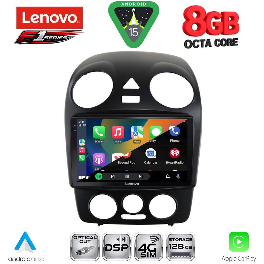 LENOVO SSR 10742_CPA (9inc) MULTIMEDIA TABLET for VW BEETLE mod. 2004-2011 LENOVO SSR 10742_CPA (9inc) MULTIMEDIA TABLET for VW BEETLE mod. 2004-2011