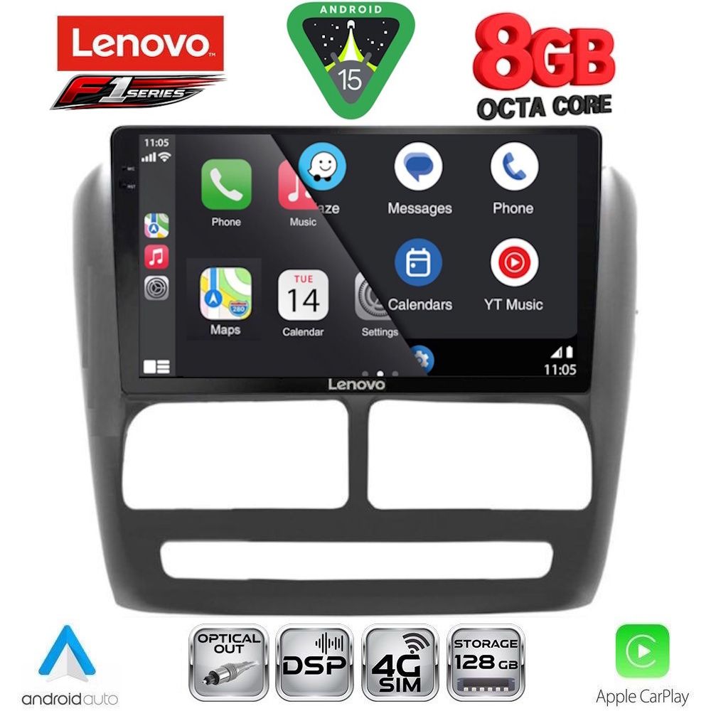 LENOVO SSR 10137_CPA (9inc) MULTIMEDIA TABLET for FIAT DOBLO mod. 2010-2015 LENOVO SSR 10137_CPA (9inc) MULTIMEDIA TABLET for FIAT DOBLO mod. 2010-2015