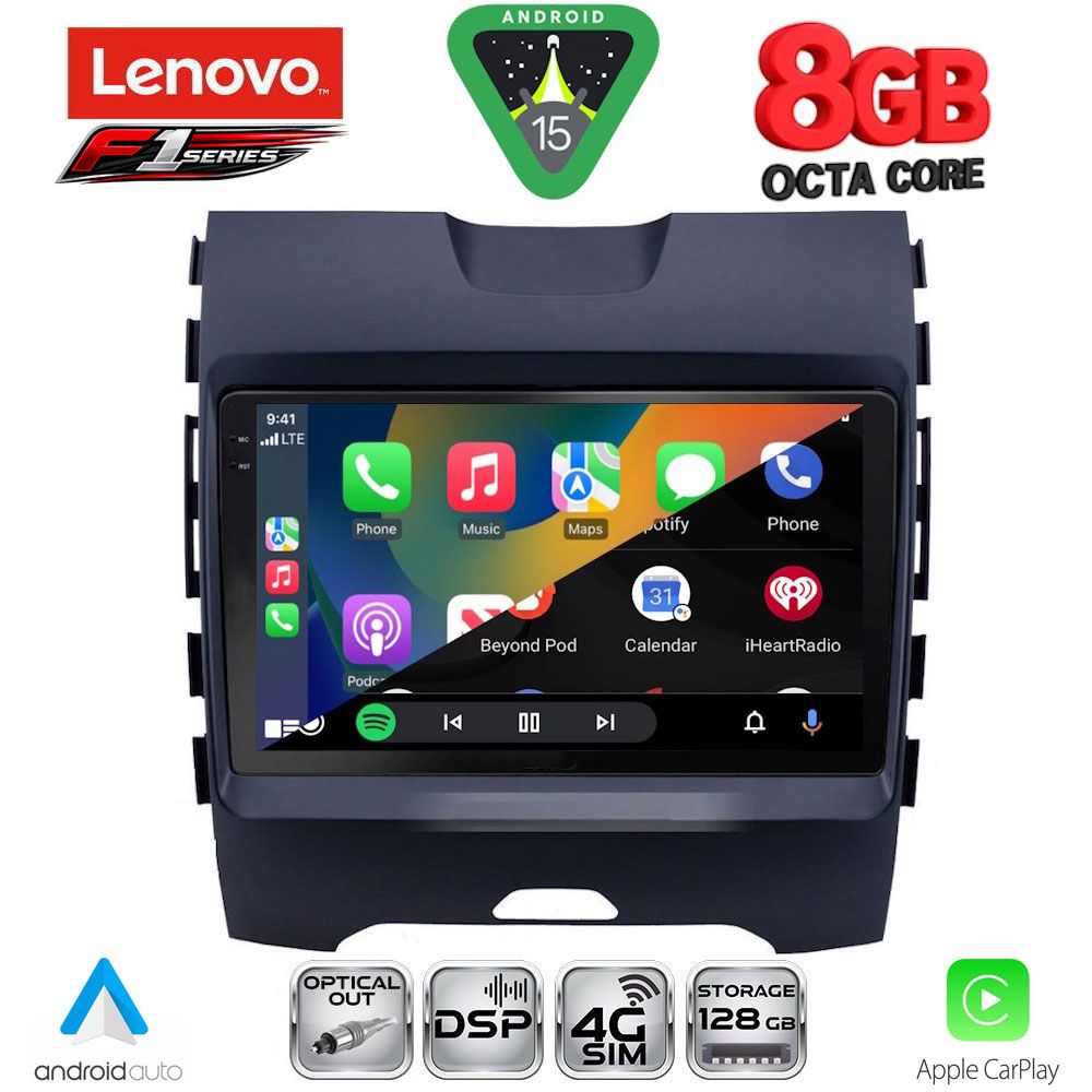 LENOVO SSR 10152_CPA (9inc) MULTIMEDIA TABLET for FORD EDGE mod. 2015-2023 LENOVO SSR 10152_CPA (9inc) MULTIMEDIA TABLET for FORD EDGE mod. 2015-2023
