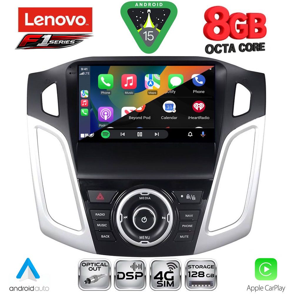 LENOVO SSR 10157_CPA (9inc) MULTIMEDIA TABLET for FORD FOCUS mod. 2011-2018 LENOVO SSR 10157_CPA (9inc) MULTIMEDIA TABLET for FORD FOCUS mod. 2011-2018