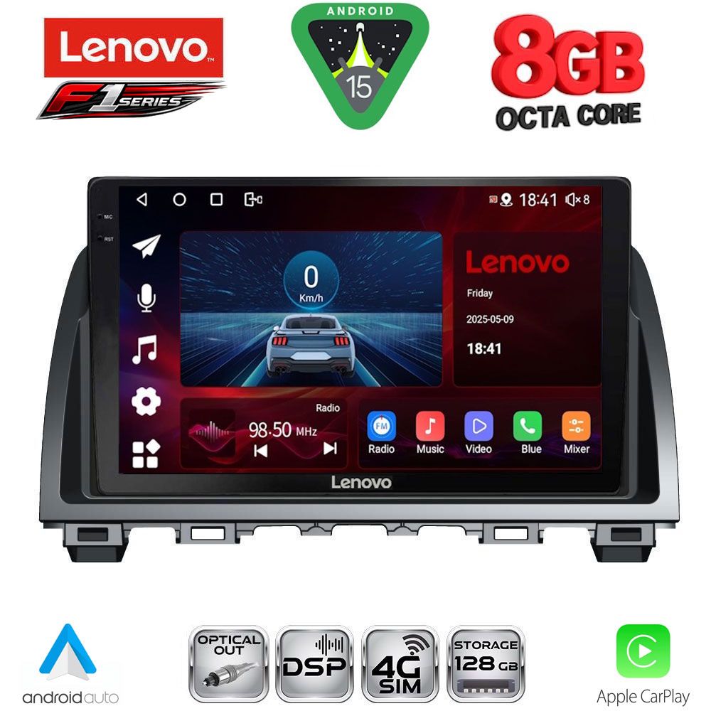 LENOVO SSR 10378_CPA (9inc) MULTIMEDIA TABLET for MAZDA 6 mod. 2012-2017 LENOVO SSR 10378_CPA (9inc) MULTIMEDIA TABLET for MAZDA 6 mod. 2012-2017