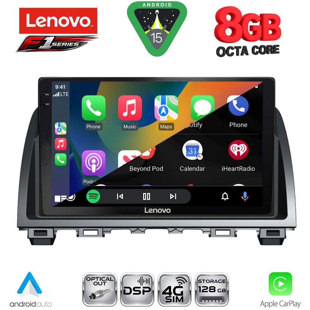 LENOVO SSR 10378_CPA (9inc) MULTIMEDIA TABLET for MAZDA 6 mod. 2012-2017 LENOVO SSR 10378_CPA (9inc) MULTIMEDIA TABLET for MAZDA 6 mod. 2012-2017