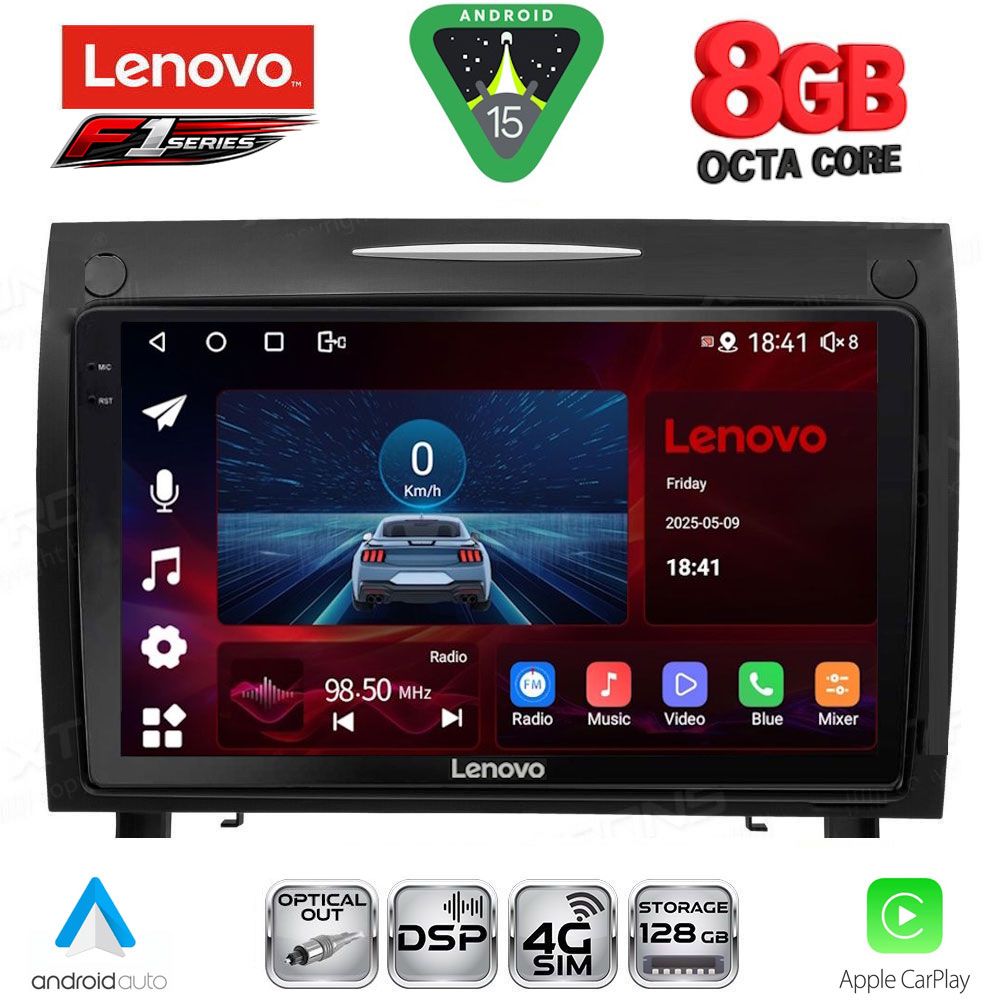 LENOVO SSR 10419_CPA (9inc) MULTIMEDIA TABLET for MERCEDES SLK R171 mod. 2004-2010 LENOVO SSR 10419_CPA (9inc) MULTIMEDIA TABLET for MERCEDES SLK R171 mod. 2004-2010