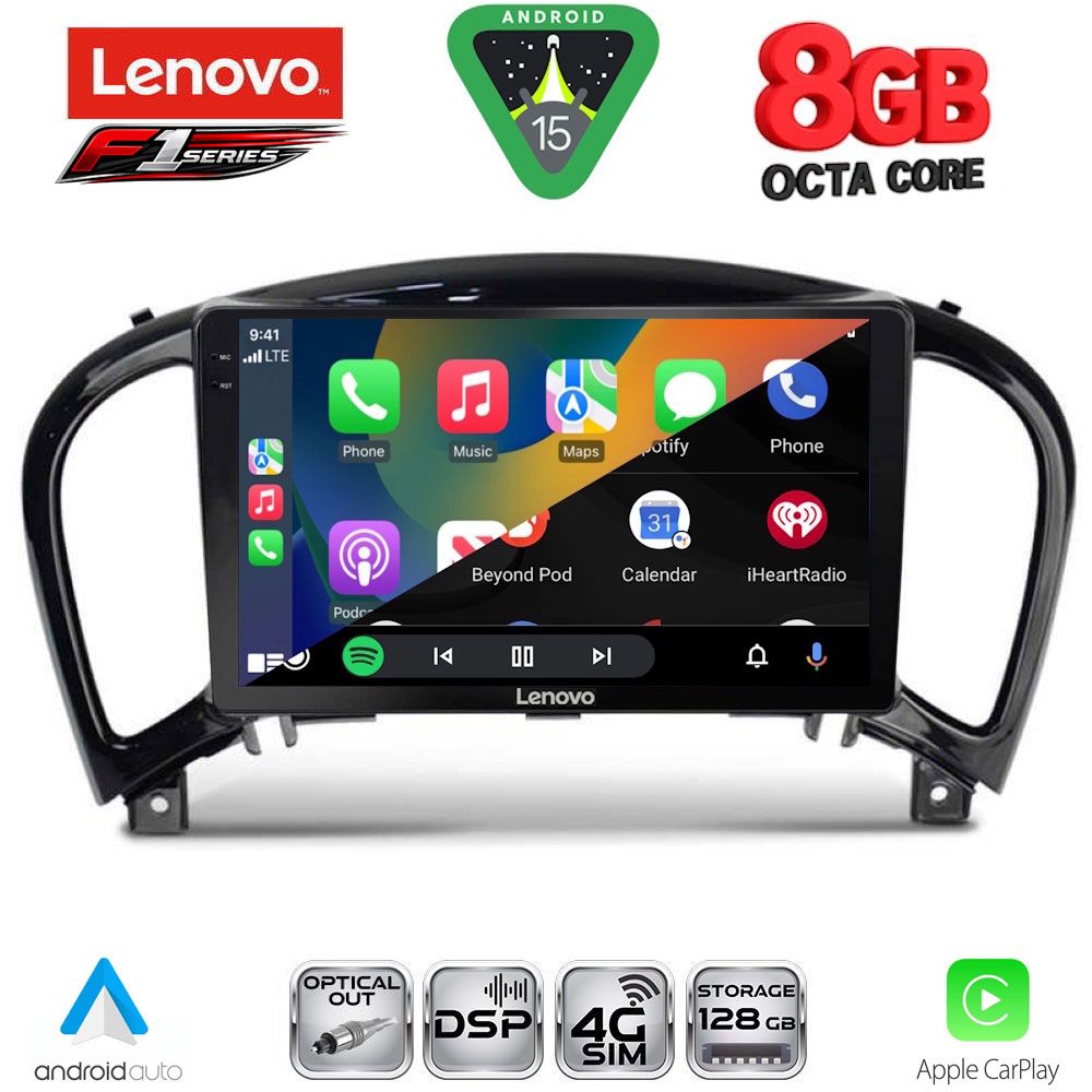 LENOVO SSR 10452_CPA (9inc) MULTIMEDIA TABLET for NISSAN JUKE mod. 2009-2020 LENOVO SSR 10452_CPA (9inc) MULTIMEDIA TABLET for NISSAN JUKE mod. 2009-2020