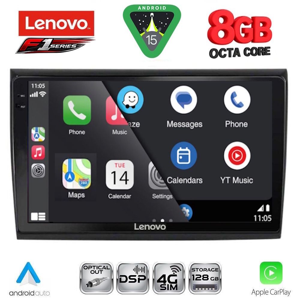 LENOVO SSR 10136_CPA (9inc) MULTIMEDIA TABLET for FIAT BRAVO mod. 2007-2019 LENOVO SSR 10136_CPA (9inc) MULTIMEDIA TABLET for FIAT BRAVO mod. 2007-2019