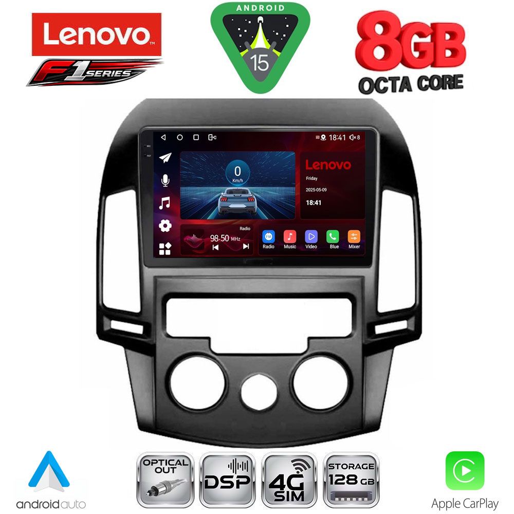 LENOVO SSR 10231_CPA A/C (9inc) MULTIMEDIA TABLET for HYUNDAI i30 mod. 2007-2012 LENOVO SSR 10231_CPA A/C (9inc) MULTIMEDIA TABLET for HYUNDAI i30 mod. 2007-2012