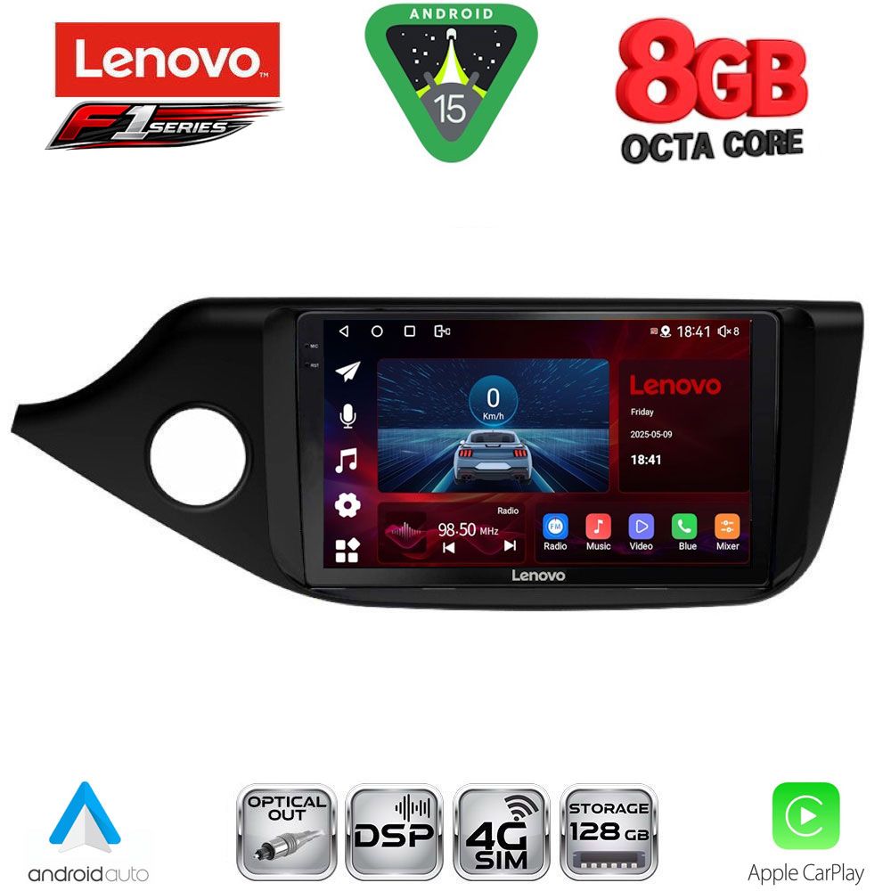 LENOVO SSR 10302_CPA (9inc) MULTIMEDIA TABLET for KIA CEED mod. 2012-2018 LENOVO SSR 10302_CPA (9inc) MULTIMEDIA TABLET for KIA CEED mod. 2012-2018