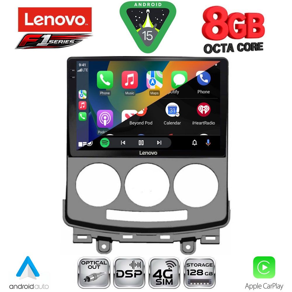 LENOVO SSR 10370_CPA (9inc) MULTIMEDIA TABLET for MAZDA 5 mod. 2004-2010 LENOVO SSR 10370_CPA (9inc) MULTIMEDIA TABLET for MAZDA 5 mod. 2004-2010