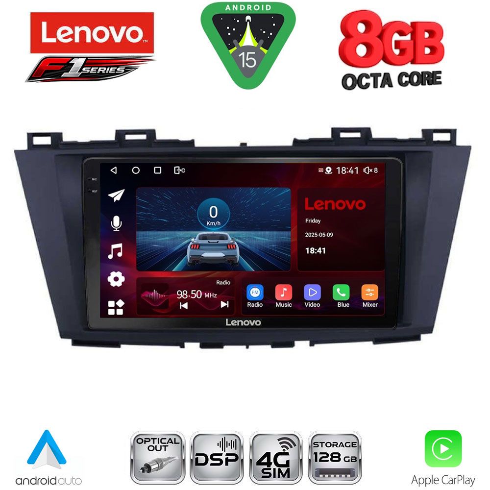 LENOVO SSR 10371_CPA (9inc) MULTIMEDIA TABLET for MAZDA 5 mod. 2011-2020 LENOVO SSR 10371_CPA (9inc) MULTIMEDIA TABLET for MAZDA 5 mod. 2011-2020