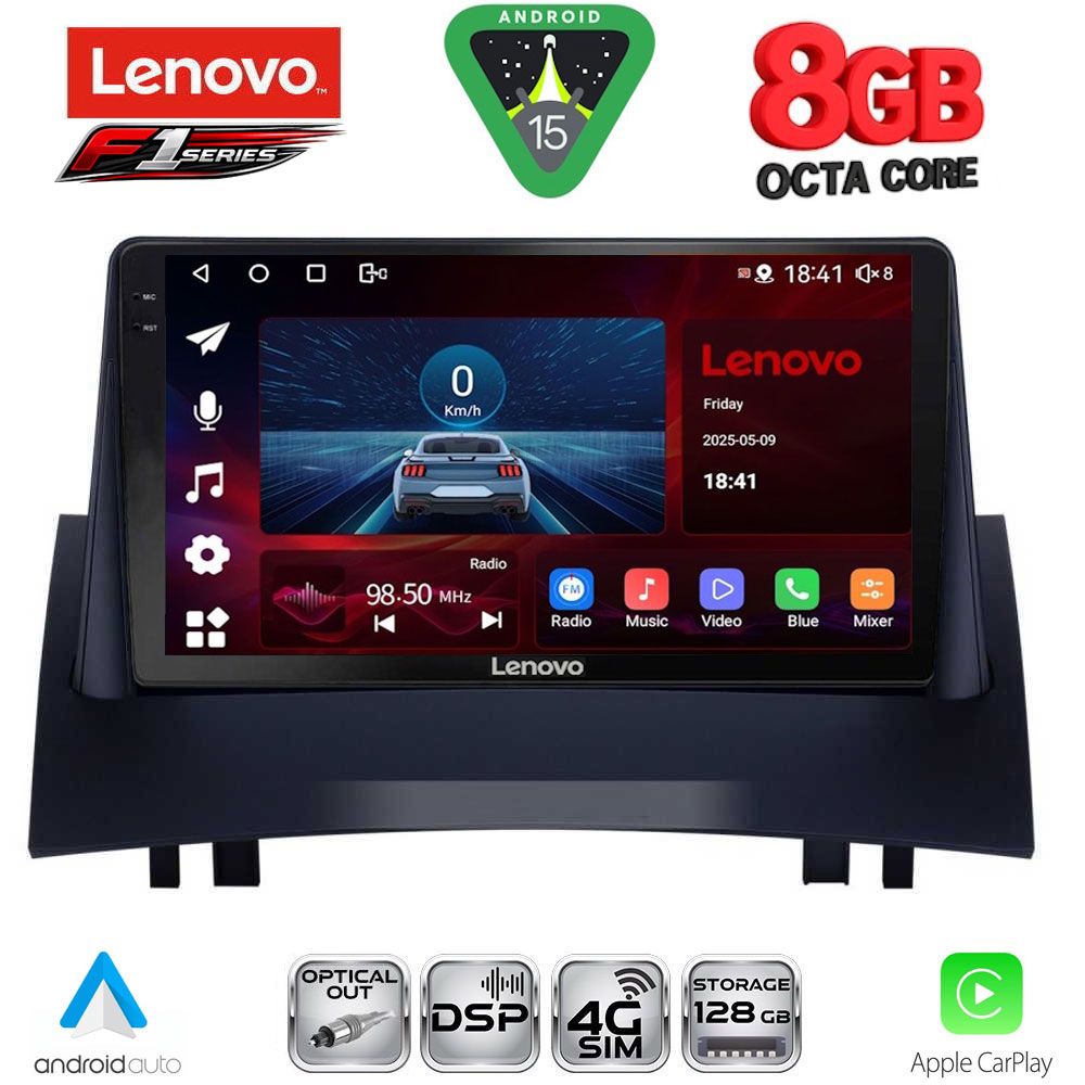 LENOVO SSR 10555_CPA (9inc) MULTIMEDIA TABLET for RENAULT MEGANE 2 mod. 2002-2008 LENOVO SSR 10555_CPA (9inc) MULTIMEDIA TABLET for RENAULT MEGANE 2 mod. 2002-2008