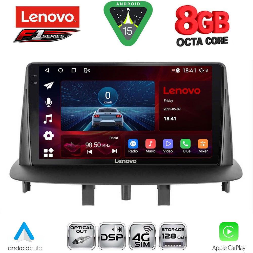 LENOVO SSR 10556_CPA (9inc) MULTIMEDIA TABLET for RENAULT MEGANE 3 mod. 2009-2016 LENOVO SSR 10556_CPA (9inc) MULTIMEDIA TABLET for RENAULT MEGANE 3 mod. 2009-2016