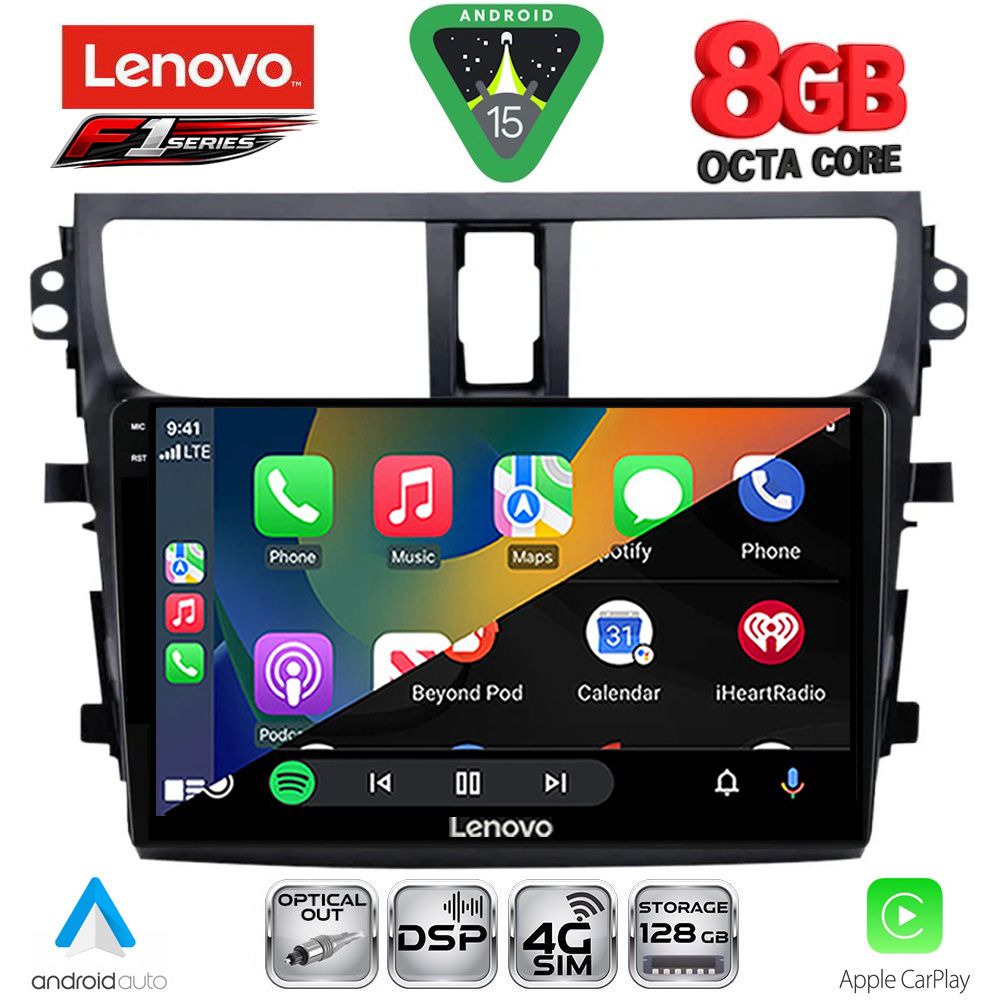 LENOVO SSR 10674_CPA (9inc) MULTIMEDIA TABLET for SUZUKI CELERIO mod. 2015-2021 LENOVO SSR 10674_CPA (9inc) MULTIMEDIA TABLET for SUZUKI CELERIO mod. 2015-2021