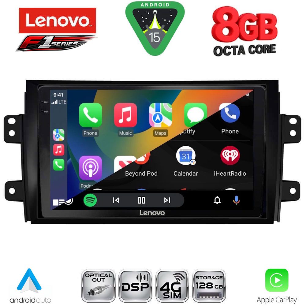 LENOVO SSR 10688_CPA (9inc) MULTIMEDIA TABLET for FIAT SEDICI – SUZUKI SX4 mod. 2005-2013 LENOVO SSR 10688_CPA (9inc) MULTIMEDIA TABLET for FIAT SEDICI – SUZUKI SX4 mod. 2005-2013