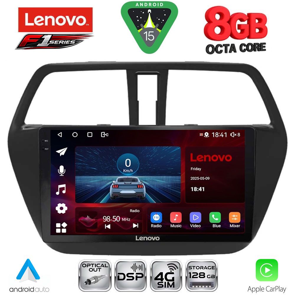 LENOVO SSR 10689_CPA (9inc) MULTIMEDIA TABLET for SUZUKI SX4 S-CROSS mod. 2014-2021 LENOVO SSR 10689_CPA (9inc) MULTIMEDIA TABLET for SUZUKI SX4 S-CROSS mod. 2014-2021