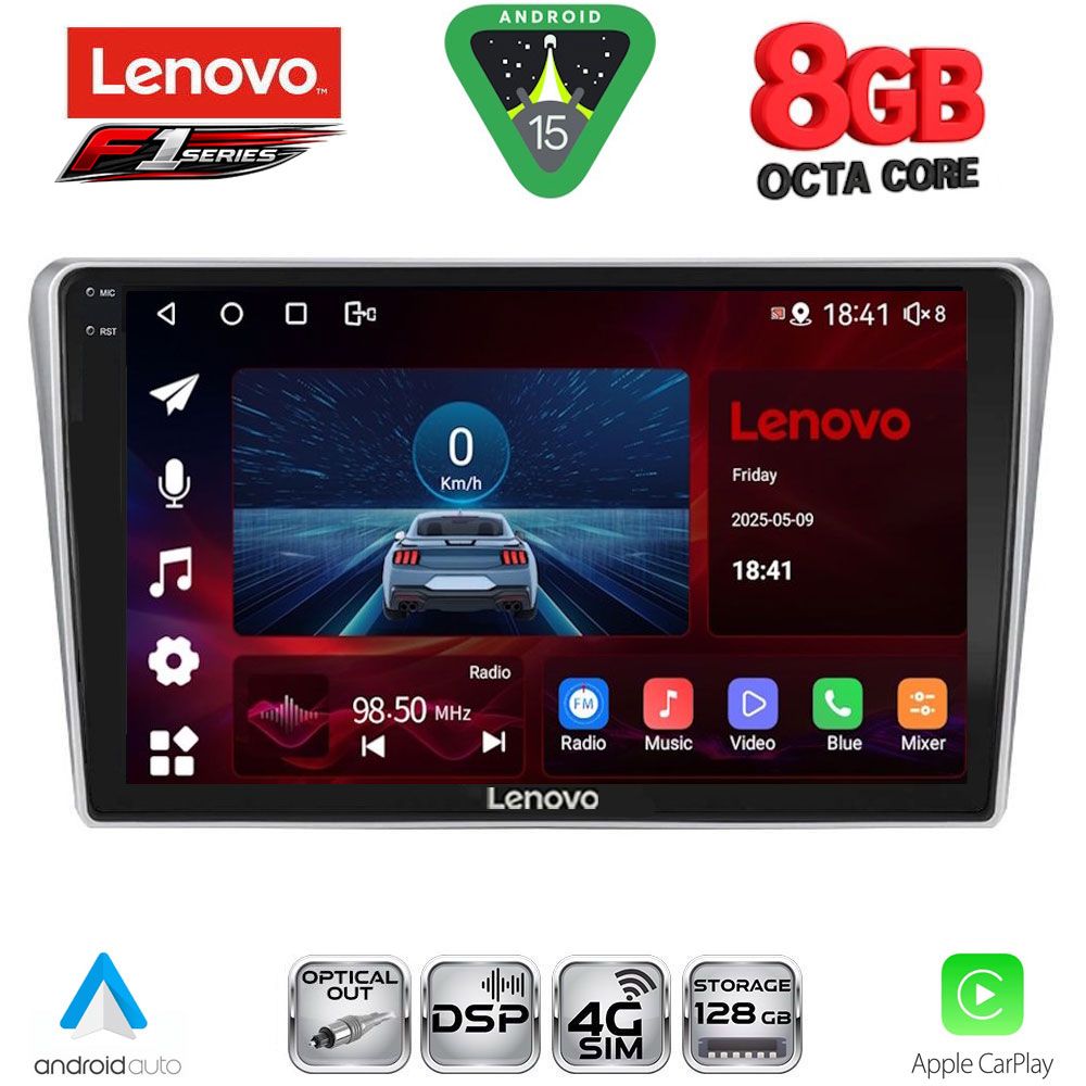 LENOVO SSR 10704SL_CPA (9inc) MULTIMEDIA TABLET for TOYOTA AVENSIS (T25) mod. 2003-2009 (SILVER) LENOVO SSR 10704SL_CPA (9inc) MULTIMEDIA TABLET for TOYOTA AVENSIS (T25) mod. 2003-2009 (SILVER)