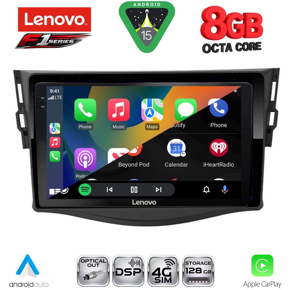 LENOVO SSR 10731_CPA (9inc) MULTIMEDIA TABLET for TOYOTA RAV 4 mod. 2006-2012 LENOVO SSR 10731_CPA (9inc) MULTIMEDIA TABLET for TOYOTA RAV 4 mod. 2006-2012