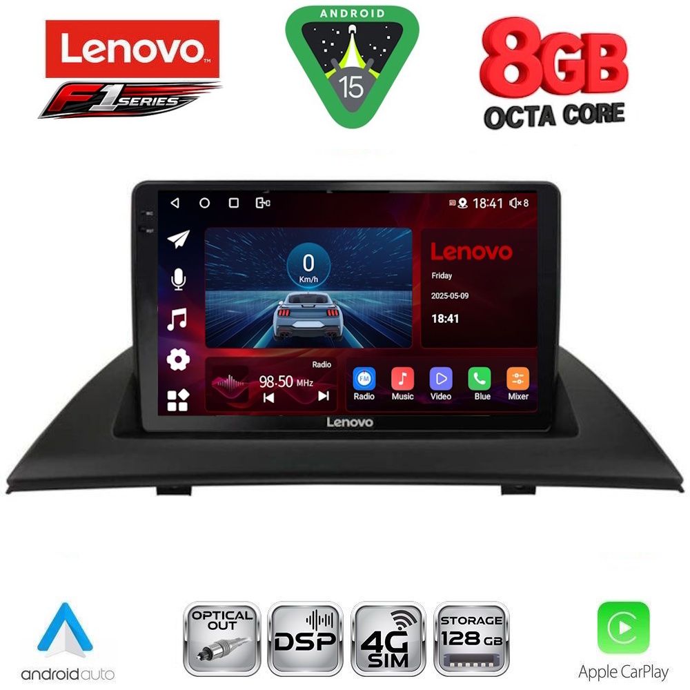 LENOVO SSR 10058_CPA (9inc) MULTIMEDIA TABLET for BMW X3 (E83) mod. 2003-2010 LENOVO SSR 10058_CPA (9inc) MULTIMEDIA TABLET for BMW X3 (E83) mod. 2003-2010