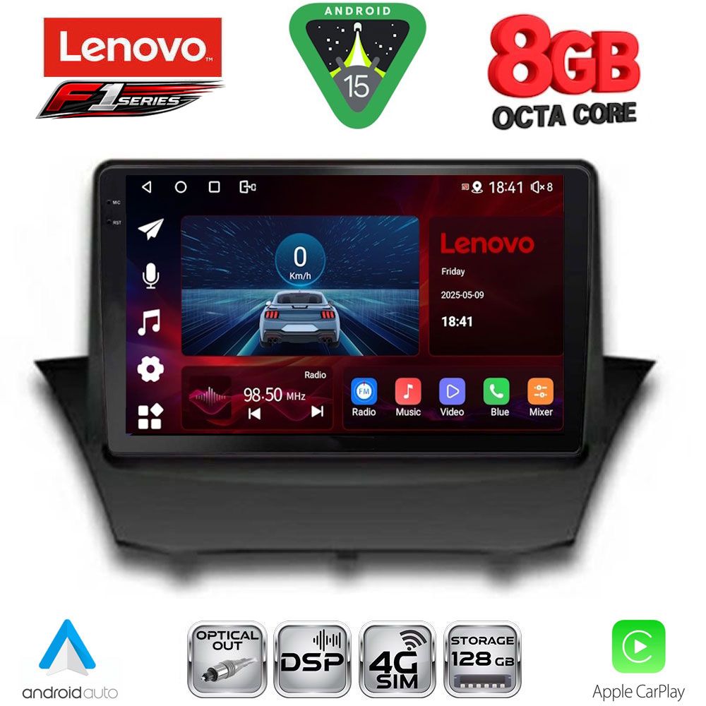LENOVO SSR 10154A_CPA (9inc) MULTIMEDIA TABLET for FORD FIESTA mod. 2008-2017 LENOVO SSR 10154A_CPA (9inc) MULTIMEDIA TABLET for FORD FIESTA mod. 2008-2017