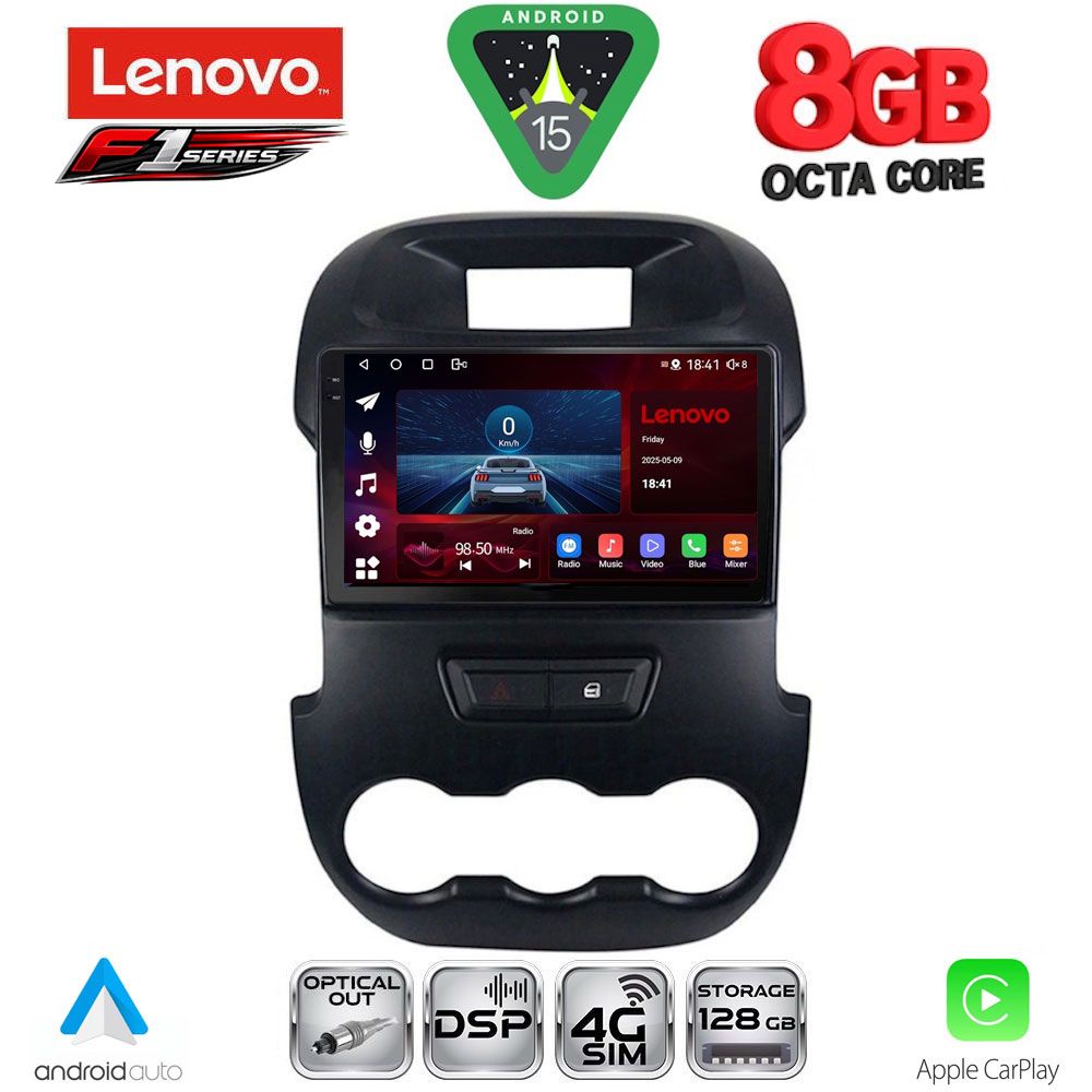 LENOVO SSR 10171_CPA (9inc) MULTIMEDIA TABLET for FORD RANGER mod. 2011-2015 LENOVO SSR 10171_CPA (9inc) MULTIMEDIA TABLET for FORD RANGER mod. 2011-2015