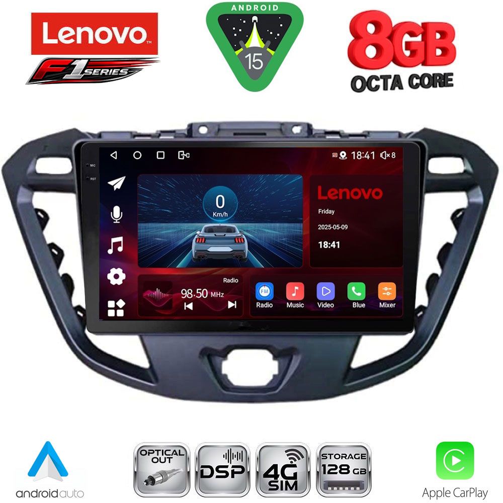 LENOVO SSR 10177_CPA (9inc) MULTIMEDIA TABLET for FORD TRANSIT CUSTOM | TOURNEO CUSTOM mod. 2013-2019 LENOVO SSR 10177_CPA (9inc) MULTIMEDIA TABLET for FORD TRANSIT CUSTOM | TOURNEO CUSTOM mod. 2013-2019
