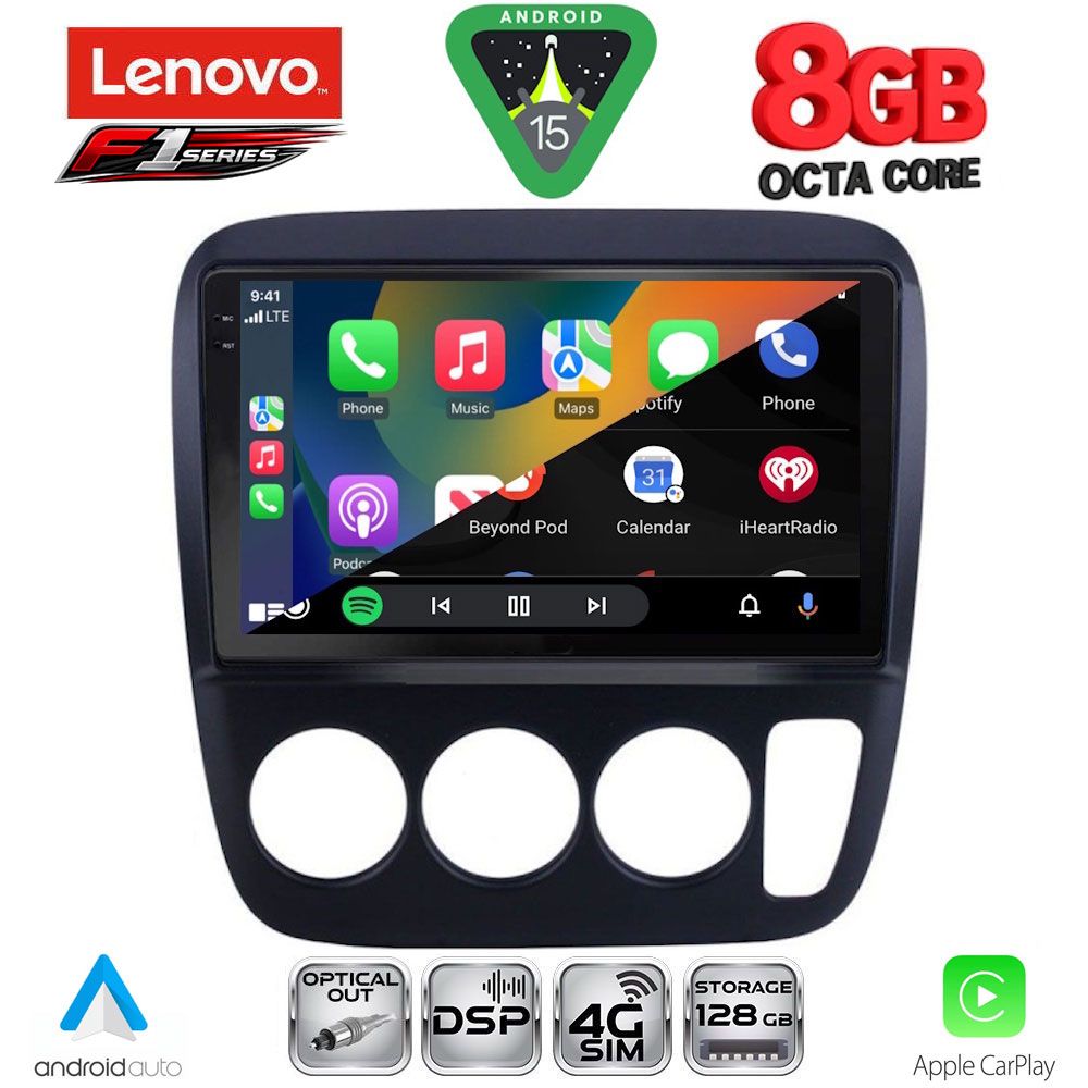 LENOVO SSR 10196_CPA A/C (9inc) MULTIMEDIA TABLET for HONDA CRV mod. 1996-2006 LENOVO SSR 10196_CPA A/C (9inc) MULTIMEDIA TABLET for HONDA CRV mod. 1996-2006