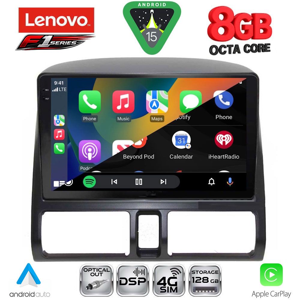 LENOVO SSR 10196_CPA CLIMA (9inc) MULTIMEDIA TABLET for HONDA CRV mod. 1996-2006 LENOVO SSR 10196_CPA CLIMA (9inc) MULTIMEDIA TABLET for HONDA CRV mod. 1996-2006