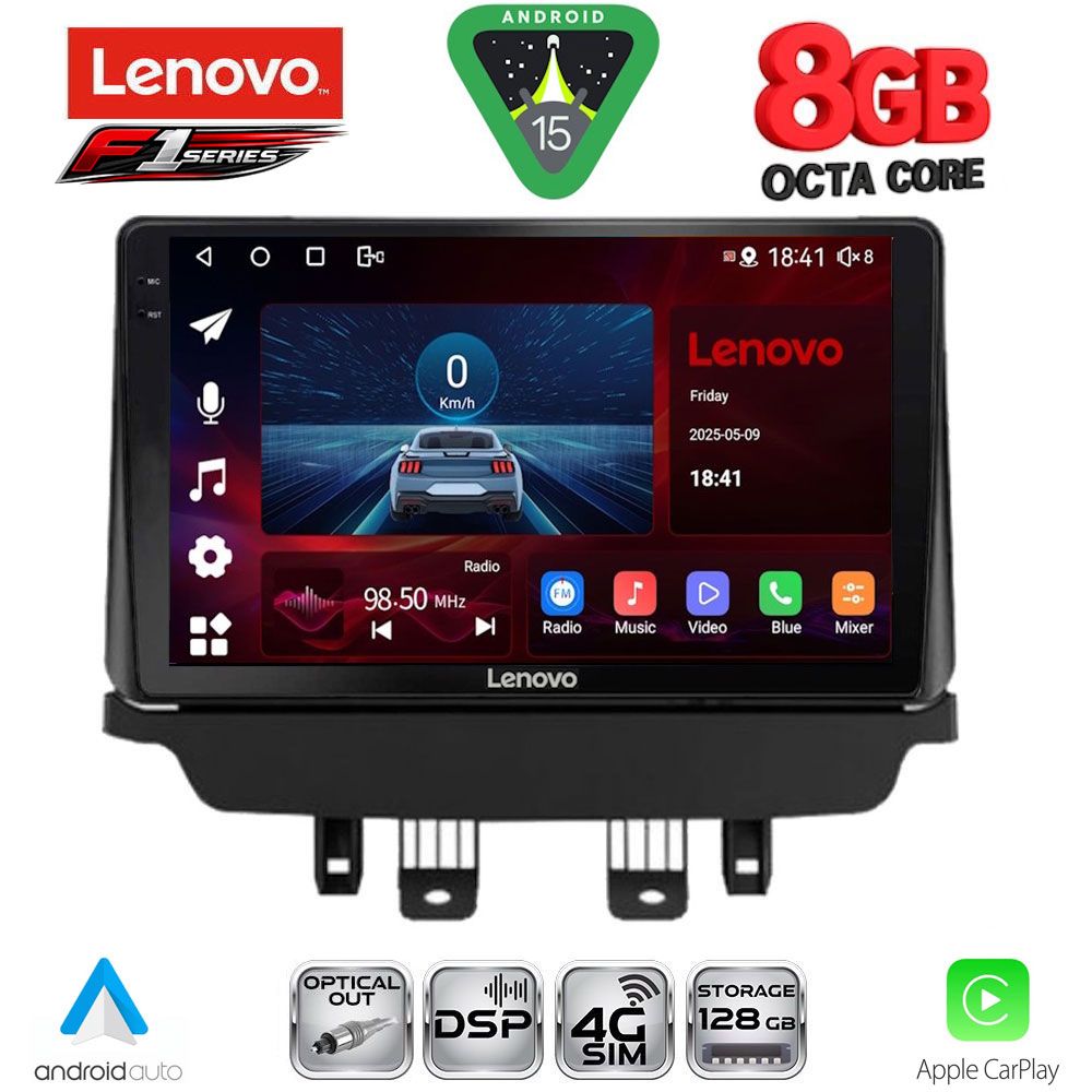 LENOVO SSR 10362_CPA (9inc) MULTIMEDIA TABLET for MAZDA 2 mod. 2014-2023 LENOVO SSR 10362_CPA (9inc) MULTIMEDIA TABLET for MAZDA 2 mod. 2014-2023