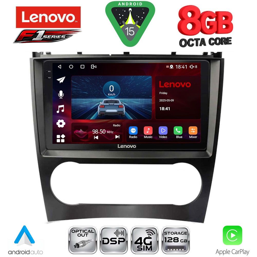 LENOVO SSR 10404_CPA (9inc) MULTIMEDIA TABLET for MERCEDES C – CLK (W203-209) mod. 2004-2008 LENOVO SSR 10404_CPA (9inc) MULTIMEDIA TABLET for MERCEDES C – CLK (W203-209) mod. 2004-2008