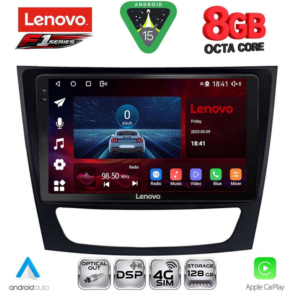 LENOVO SSR 10408_CPA (9inc) MULTIMEDIA TABLET for MERCEDES E (W211) – CLS (W219) mod. 2003-2009 LENOVO SSR 10408_CPA (9inc) MULTIMEDIA TABLET for MERCEDES E (W211) – CLS (W219) mod. 2003-2009