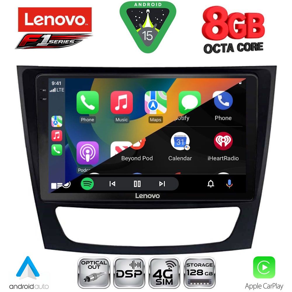 LENOVO SSR 10408_CPA (9inc) MULTIMEDIA TABLET for MERCEDES E (W211) – CLS (W219) mod. 2003-2009 LENOVO SSR 10408_CPA (9inc) MULTIMEDIA TABLET for MERCEDES E (W211) – CLS (W219) mod. 2003-2009