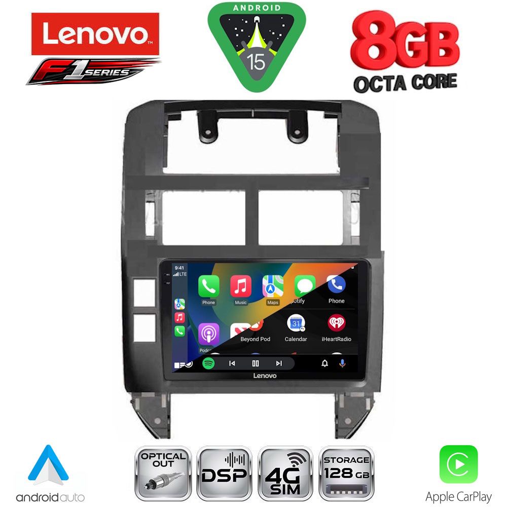 LENOVO SSR 10755_CPA (9inc) MULTIMEDIA TABLET for VW POLO mod. 2002-2009 LENOVO SSR 10755_CPA (9inc) MULTIMEDIA TABLET for VW POLO mod. 2002-2009