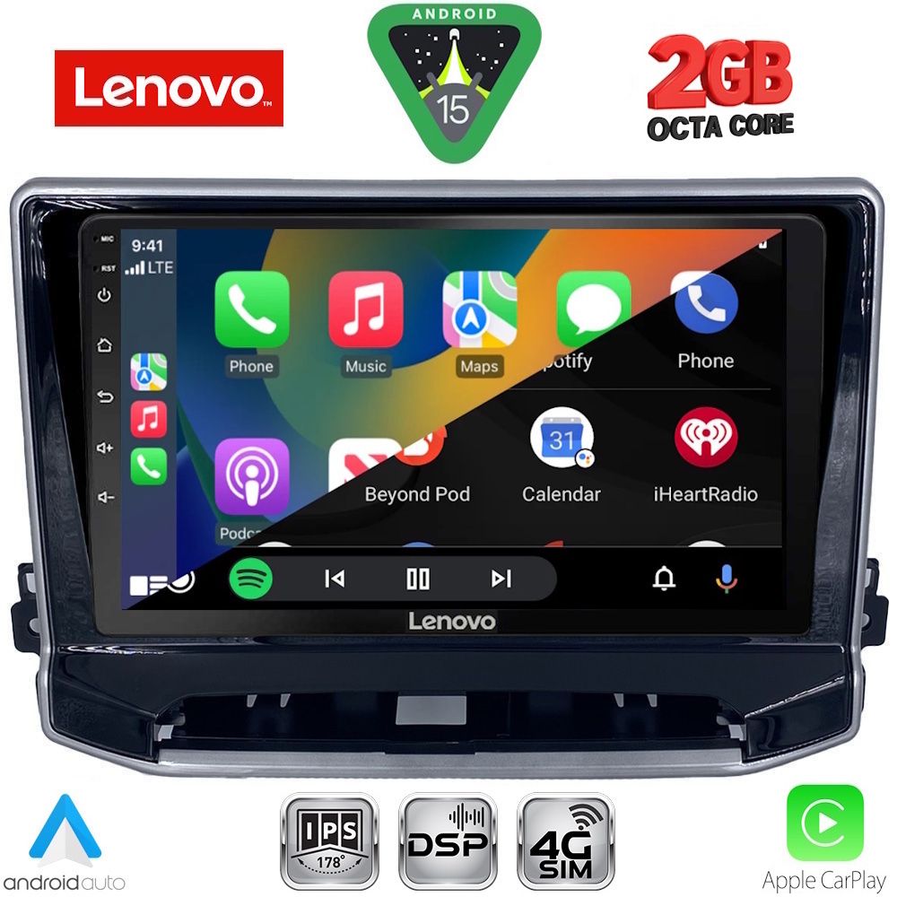 LENOVO LVF 5279_CPA (10inc) MULTIMEDIA TABLET for JEEP COMPASS mod. 2022-2026 LENOVO LVF 5279_CPA (10inc) MULTIMEDIA TABLET for JEEP COMPASS mod. 2022-2026
