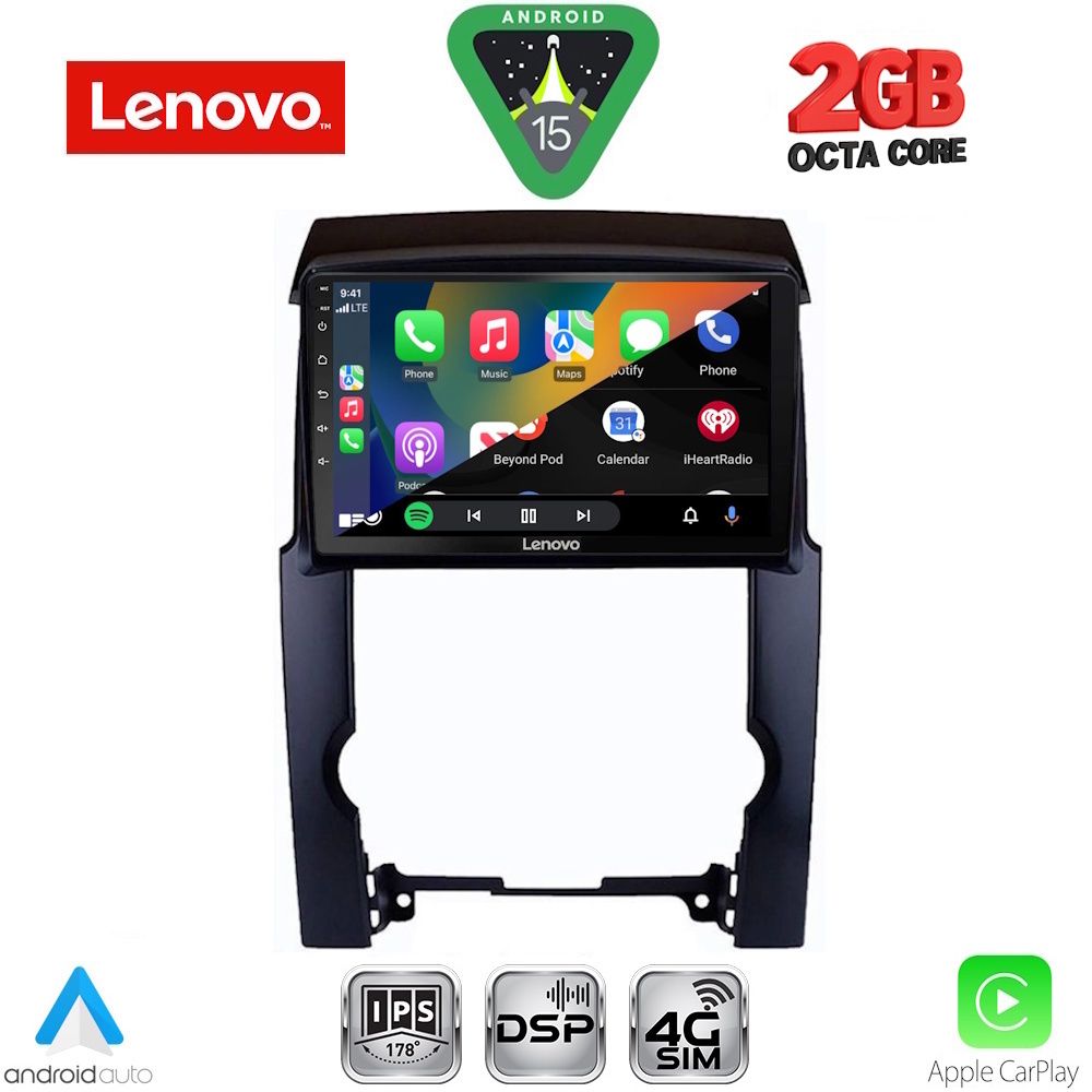 LENOVO LVF 5318_CPA (10inc) MULTIMEDIA TABLET for KIA SORENTO mod. 2009-2014 LENOVO LVF 5318_CPA (10inc) MULTIMEDIA TABLET for KIA SORENTO mod. 2009-2014