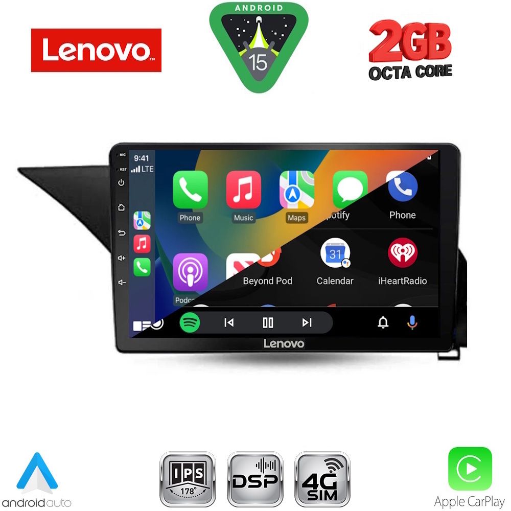 LENOVO LVF 5409_CPA (10inc) MULTIMEDIA TABLET for MERCEDES E (W212) mod. 2009-2016 LENOVO LVF 5409_CPA (10inc) MULTIMEDIA TABLET for MERCEDES E (W212) mod. 2009-2016