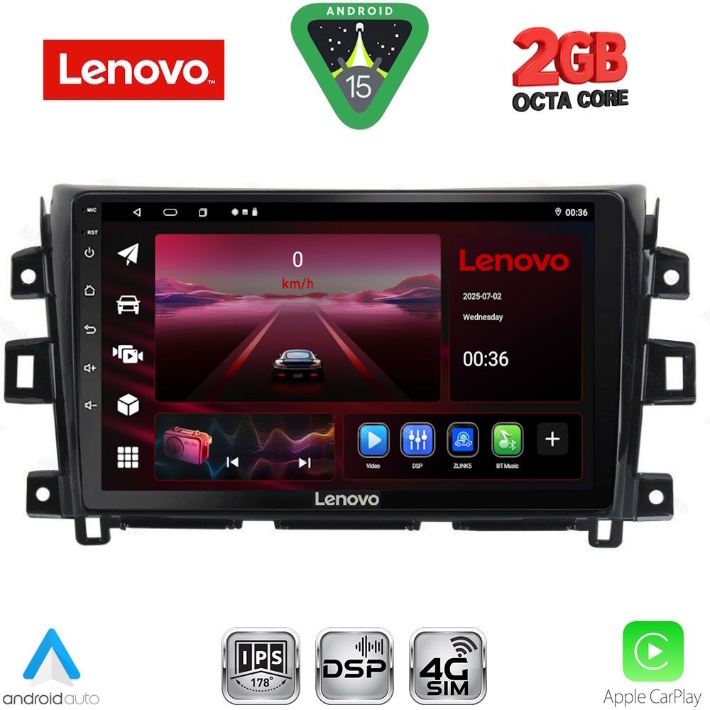 LENOVO LVF 5456_CPA (10inc) MULTIMEDIA TABLET for NISSAN NAVARA mod. 2016-2025 LENOVO LVF 5456_CPA (10inc) MULTIMEDIA TABLET for NISSAN NAVARA mod. 2016-2025