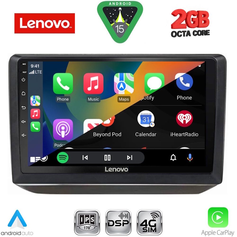 LENOVO LVF 5581_CPA (10inc) MULTIMEDIA TABLET for SKODA FABIA mod. 2008-2014 LENOVO LVF 5581_CPA (10inc) MULTIMEDIA TABLET for SKODA FABIA mod. 2008-2014