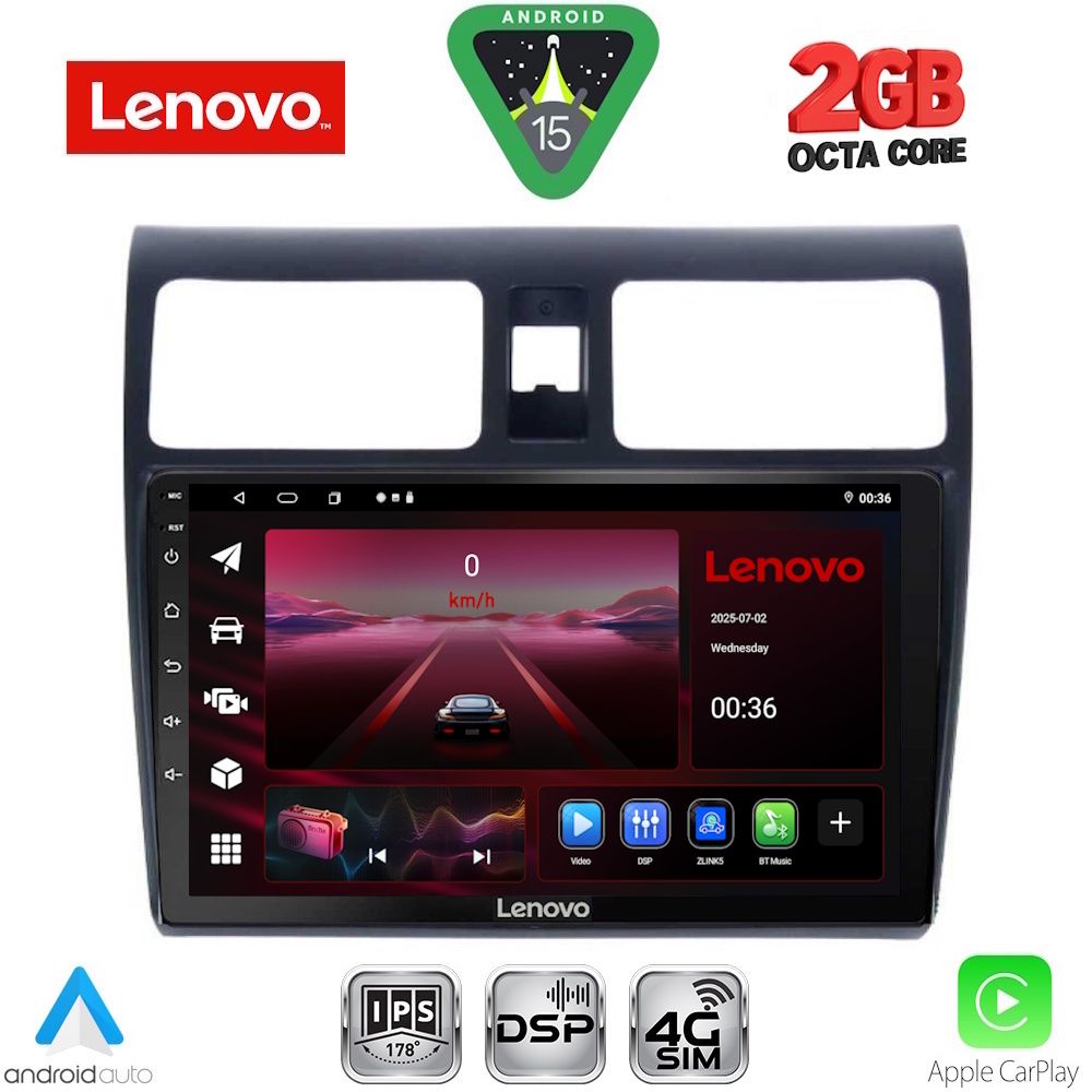 LENOVO LVF 5684_CPA (10inc) MULTIMEDIA TABLET for SUZUKI SWIFT mod. 2005-2011 LENOVO LVF 5684_CPA (10inc) MULTIMEDIA TABLET for SUZUKI SWIFT mod. 2005-2011