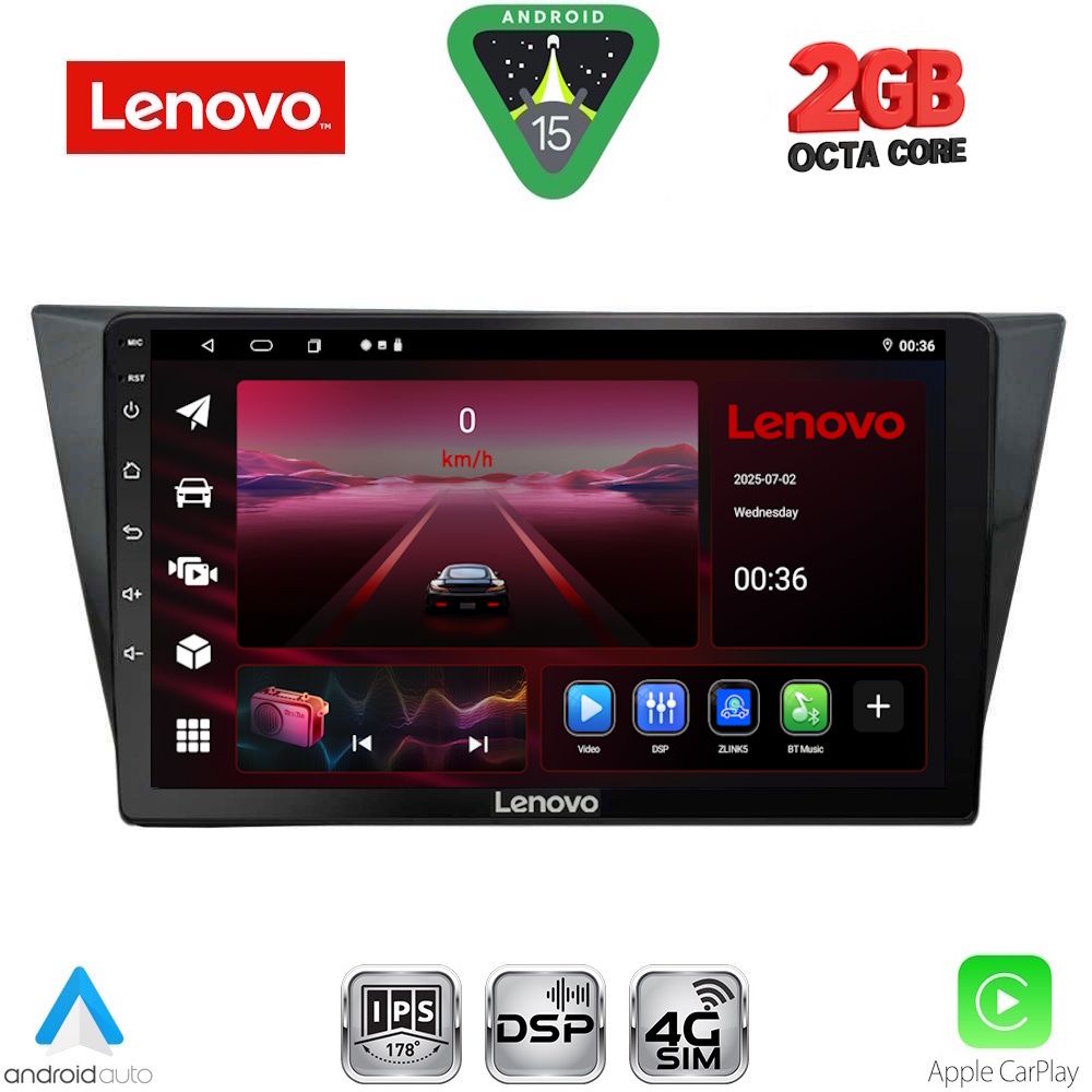 LENOVO LVF 5761_CPA (10inc) MULTIMEDIA TABLET for VW TIGUAN mod. 2016-2024 LENOVO LVF 5761_CPA (10inc) MULTIMEDIA TABLET for VW TIGUAN mod. 2016-2024