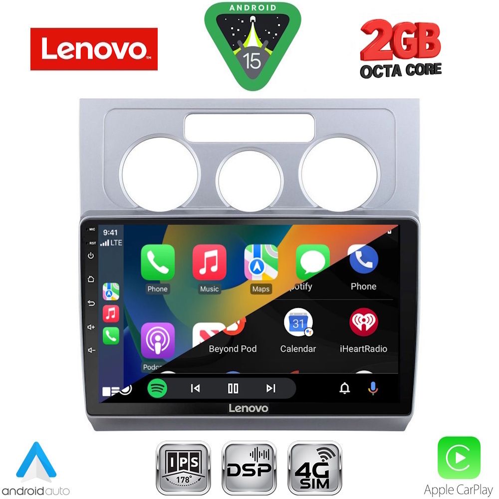 LENOVO LVF 5767_CPA A/C (10inc) MULTIMEDIA TABLET for VW TOURAN mod. 2003-2010 LENOVO LVF 5767_CPA A/C (10inc) MULTIMEDIA TABLET for VW TOURAN mod. 2003-2010