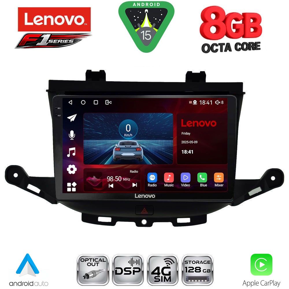 LENOVO SSR 10483_CPA (9inc) MULTIMEDIA TABLET for OPEL ASTRA K mod. 2015-2022 LENOVO SSR 10483_CPA (9inc) MULTIMEDIA TABLET for OPEL ASTRA K mod. 2015-2022