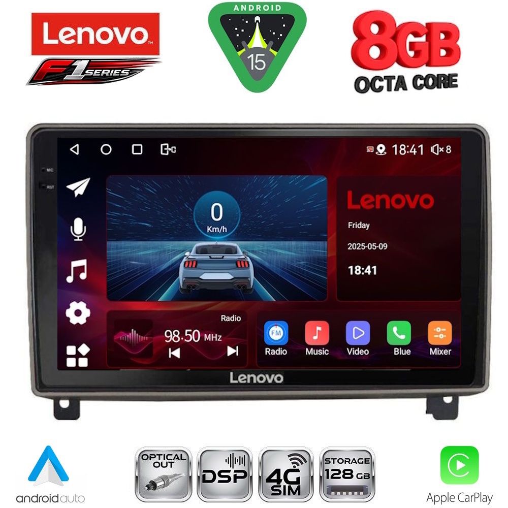 LENOVO SSR 10517_CPA (9inc) MULTIMEDIA TABLET for PEUGEOT 407 mod. 2004-2011 LENOVO SSR 10517_CPA (9inc) MULTIMEDIA TABLET for PEUGEOT 407 mod. 2004-2011