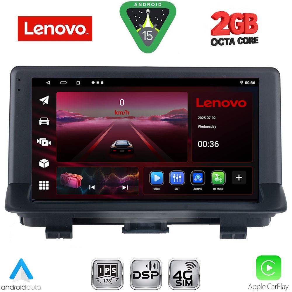 LENOVO LVF 5012_CPA (9inc) MULTIMEDIA TABLET for AUDI Q3 mod. 2012-2018 (High Version) LENOVO LVF 5012_CPA (9inc) MULTIMEDIA TABLET for AUDI Q3 mod. 2012-2018 (High Version)