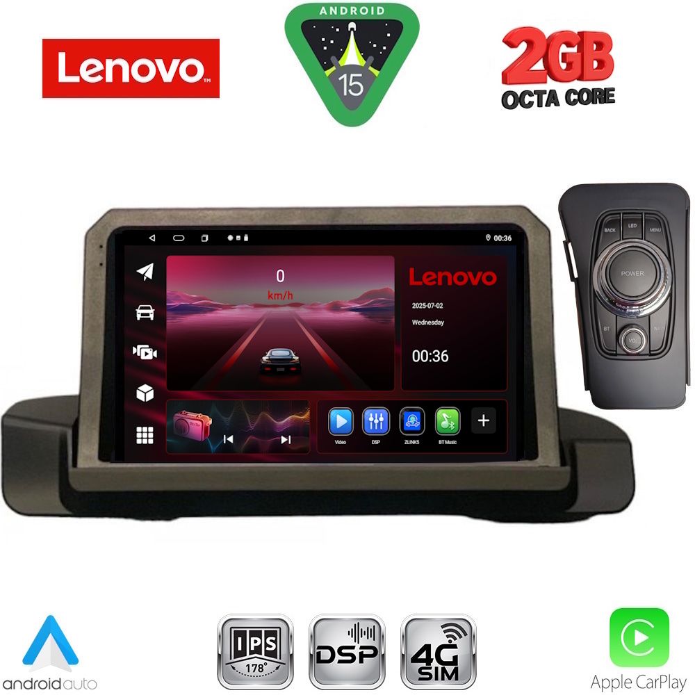 LENOVO LVF 5044_CPA (9inc) MULTIMEDIA TABLET for BMW S.3 (E90-91-92) mod. 2005-2012 LENOVO LVF 5044_CPA (9inc) MULTIMEDIA TABLET for BMW S.3 (E90-91-92) mod. 2005-2012