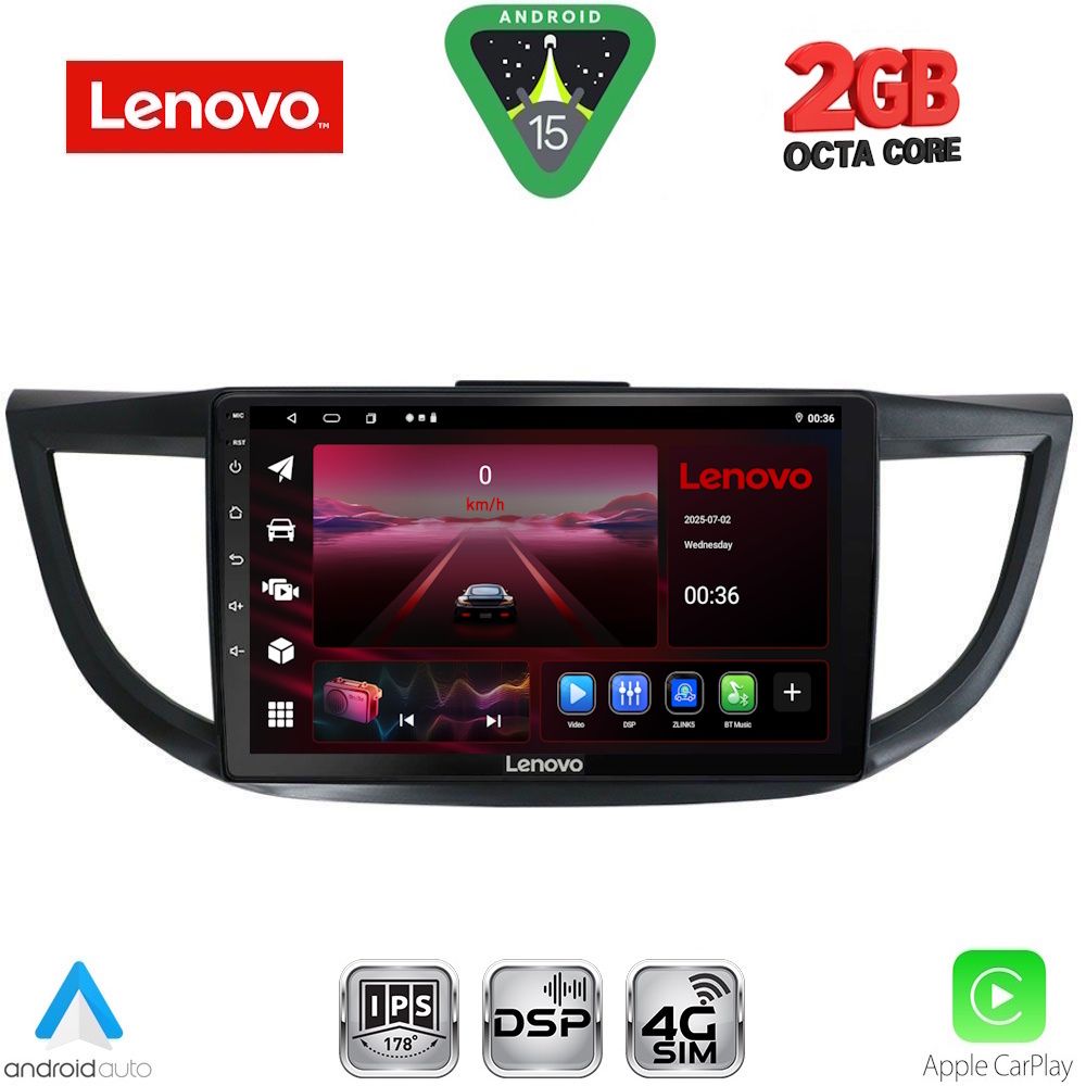 LENOVO LVF 5198_CPA (10inc) MULTIMEDIA TABLET for HONDA CRV mod. 2013-2017 LENOVO LVF 5198_CPA (10inc) MULTIMEDIA TABLET for HONDA CRV mod. 2013-2017