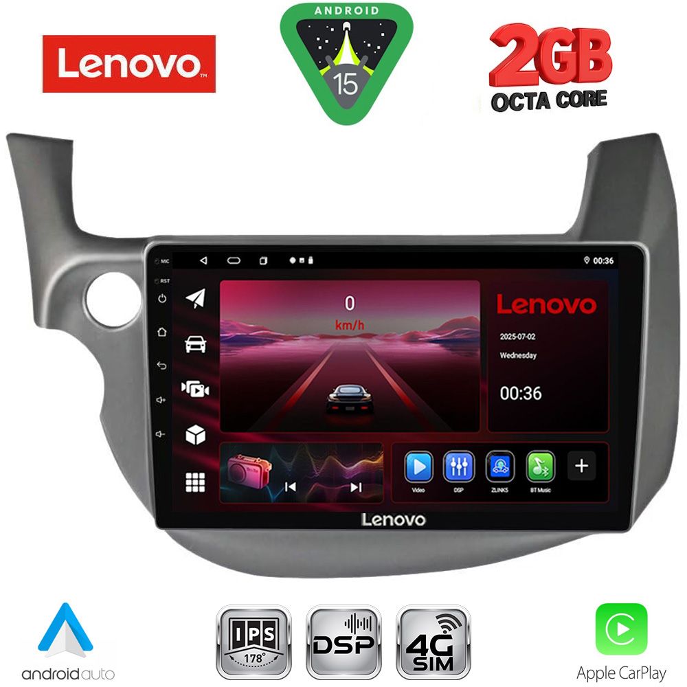 LENOVO LVF 5211_CPA (10inc) MULTIMEDIA TABLET for HONDA JAZZ mod. 2008-2012 LENOVO LVF 5211_CPA (10inc) MULTIMEDIA TABLET for HONDA JAZZ mod. 2008-2012